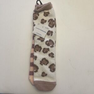 NWT Lucky Brand Soft Cozy ( Lounge Socks )/ 2 Pairs
